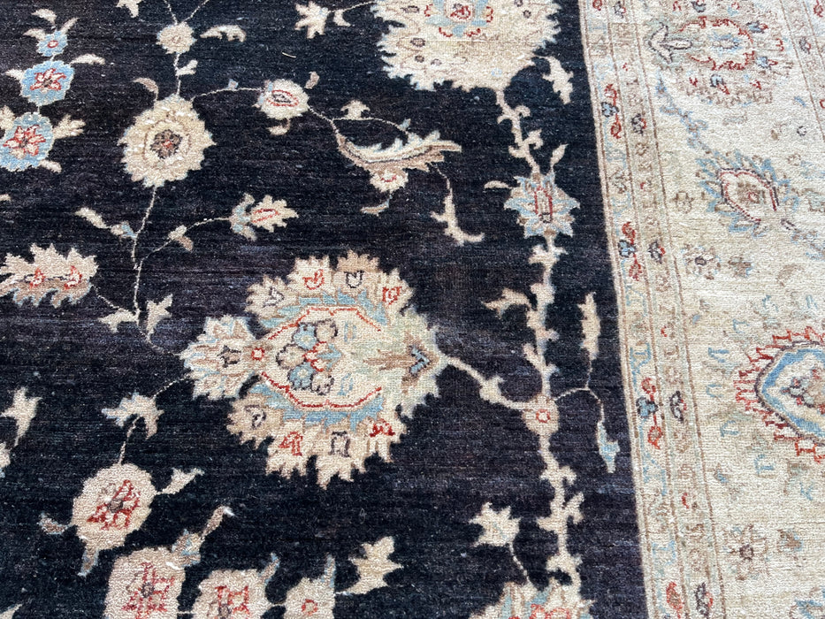 Afghan Hand Knotted Super Fine Choubi Rug Size: 424 x 302cm- Rugs Direct 