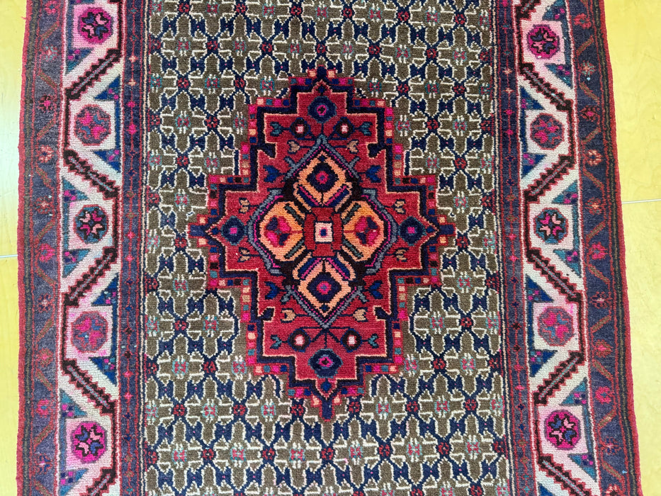 Persian Hand Made Koliai Runner Size: 296 x 100cm- Rugs Direct