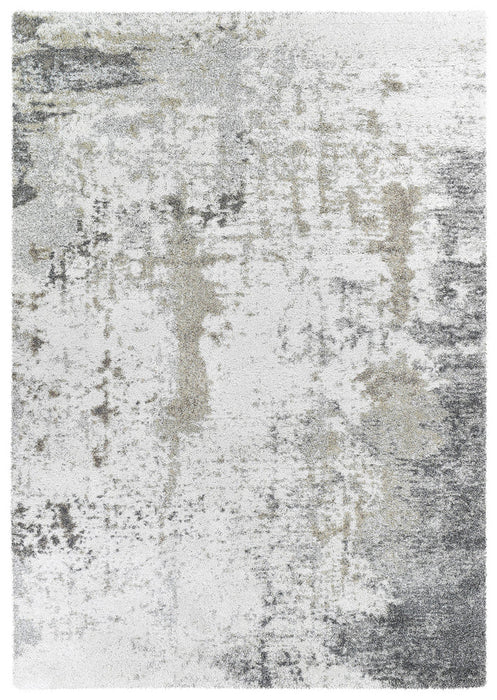 Modern Abstract Design Mehari Rug-Rugs Direct