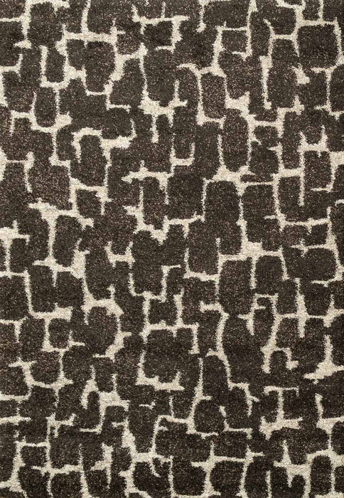 Abstract Design Mehari Shaggy Rug- Rugs Direct 