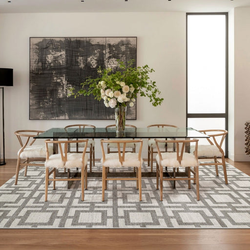 Linear Grid Design Madison Rug- Rugs Direct