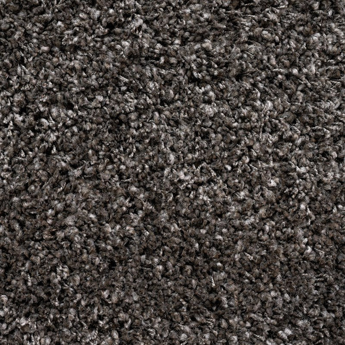 Twilight Shaggy Dark Brown Colour Rug-Rugs Direct