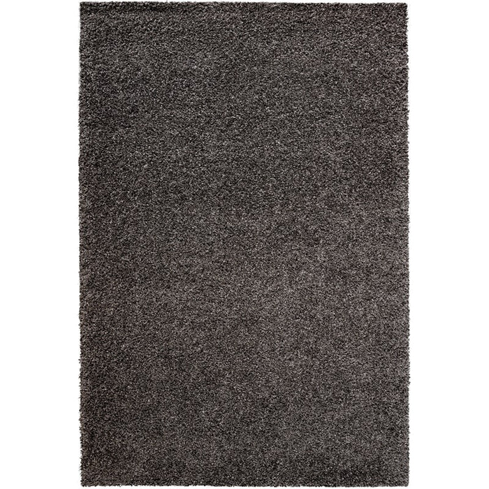 Twilight Shaggy Dark Brown Colour Rug-Rugs Direct