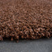 Twilight Shaggy Mocha Brown Colour Rug-Rugs Direct