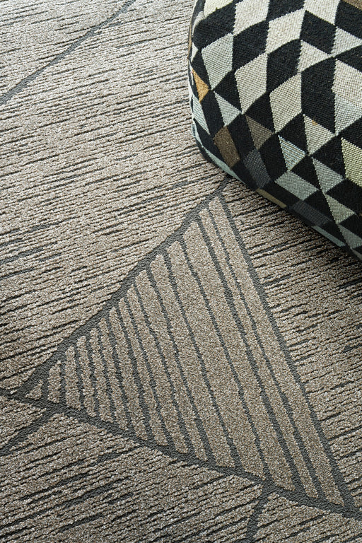 Contemporary Geometric Grey Trentino Rug- Rugs Direct