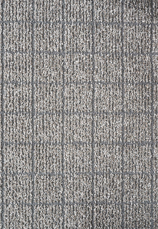 Luxurious Grey Textured Trentino Rug- Rugs Direct