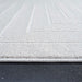 Geometric Ivory Textured Trentino Rug (41069-6161)-Rugs Direct