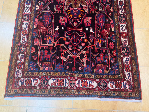Persian Hand Knotted Nahavand Rug Size: 157 x 295cm- Rugs Direct 