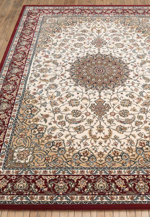 Traditional Medallion Design Da Vinci Rug (57178-6414)- Rugs Direct 