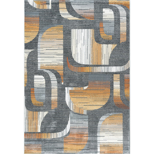 Canyon Mastercraft Abstract Geometric Design Rug- Rugs Direct