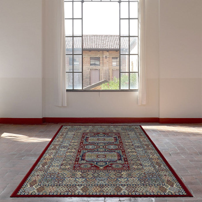 Traditional Kazak Design Da Vinci Rug - Rugs Direct