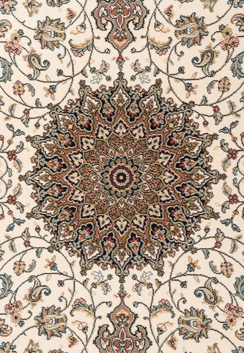 Traditional Medallion Design Da Vinci Rug (57178-6414)- Rugs Direct 