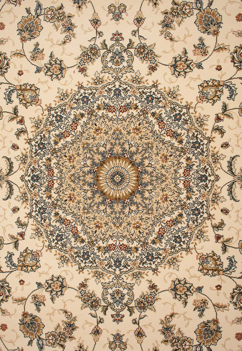 Traditional Medallion Design Da Vinci Rug Size: 133 x 195cm - Rugs Direct