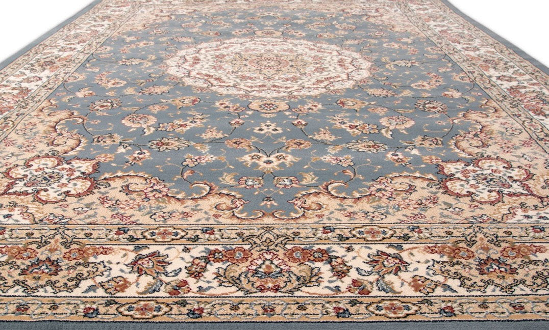 Traditional Medallion Design Da Vinci Rug Size: 133 x 195cm - Rugs Direct