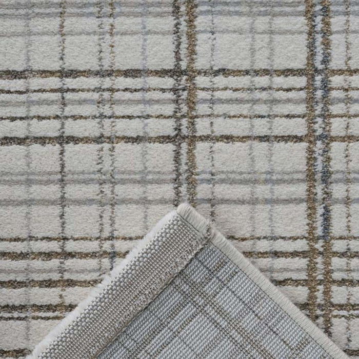 Textured Plaid Pattern Harmony Rug (59016-6575)