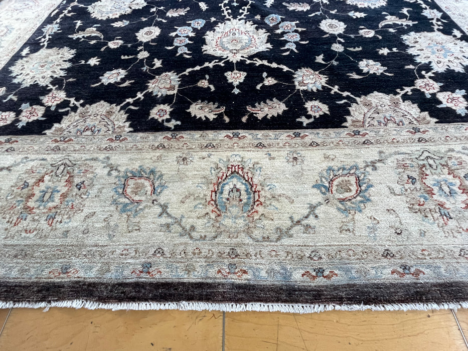 Afghan Hand Knotted Super Fine Choubi Rug Size: 424 x 302cm- Rugs Direct 