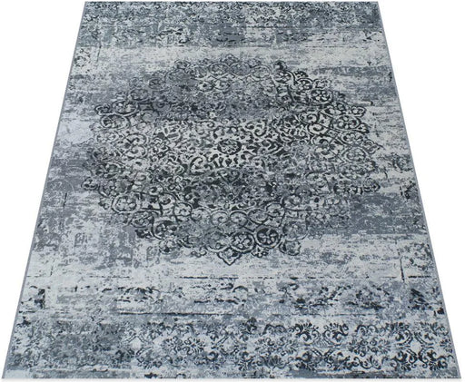 Faded Persian Design Argentum Rug (63375-9676) Size: 200 x 290cm- Rugs Direct