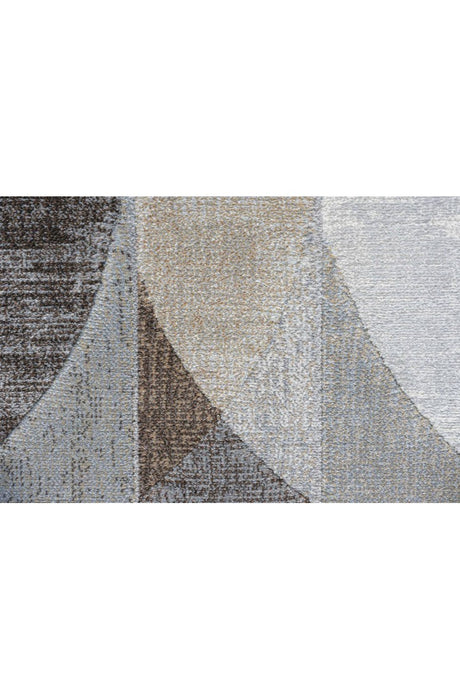 Modern Geometric Design Argentum Rug Size: 200 x 290cm-Rugs Direct