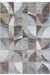 Modern Geometric Design Argentum Rug Size: 200 x 290cm-Rugs Direct