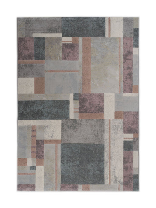 Abstract Design Argentum Rug (63764-3747) Size: 160 x 230cm- Rugs Direct