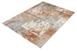 Distressed Canvas Argentum Rug-Rugs Direct