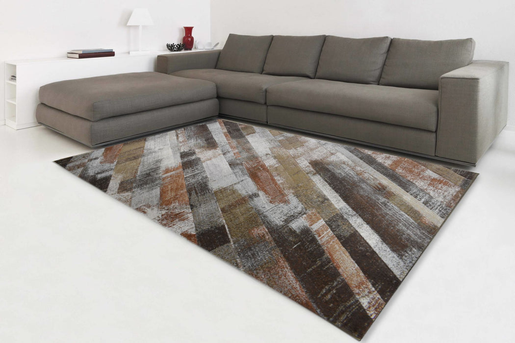 Contemporary Design Multi Colour Argentum Rug- Rugs Direct