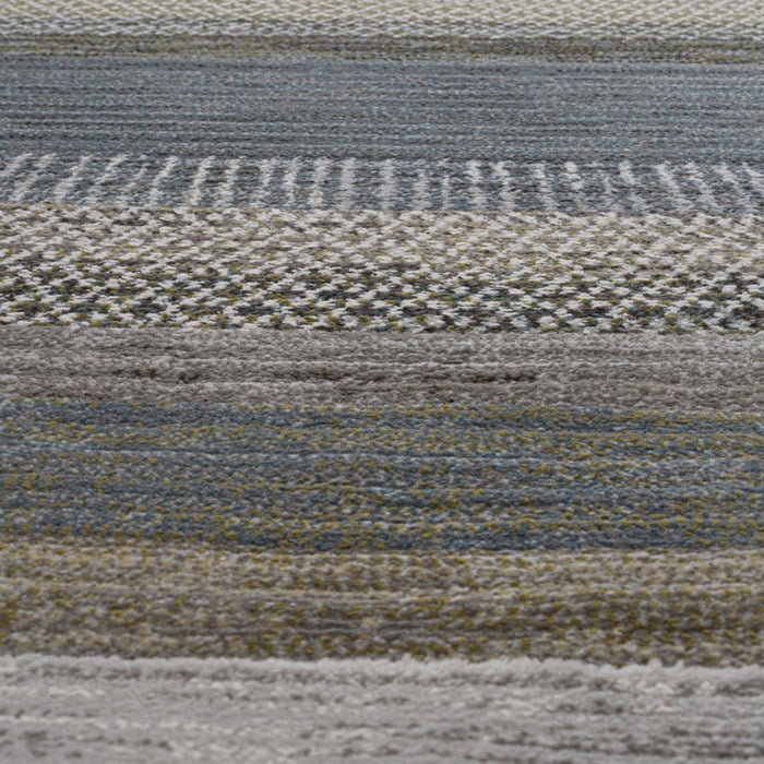 Multi-Tone Stripes Design Argentum Rug