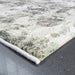 Abstract Distressed Pattern Argentum Rug - Rugs Direct