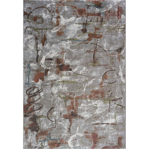 Modern Graffiti Design Argentum Rug- Rugs Direct