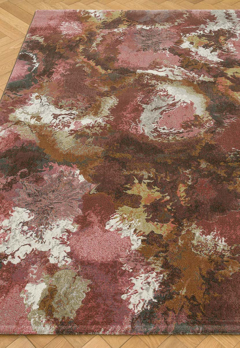 Abstract Floral Dream Argentum Rug Size: 200 x 290cm- Rugs Direct