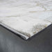 Abstract Marble Swirl Platinum Rug-Rugs Direct