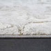 Abstract Marble Swirl Platinum Rug-Rugs Direct