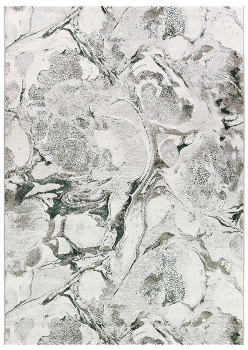 Abstract Marble Swirl Platinum Rug Rugs Direct