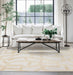 Elegant Curved Line Tweed Rug (935003-6161)-Rugs Direct