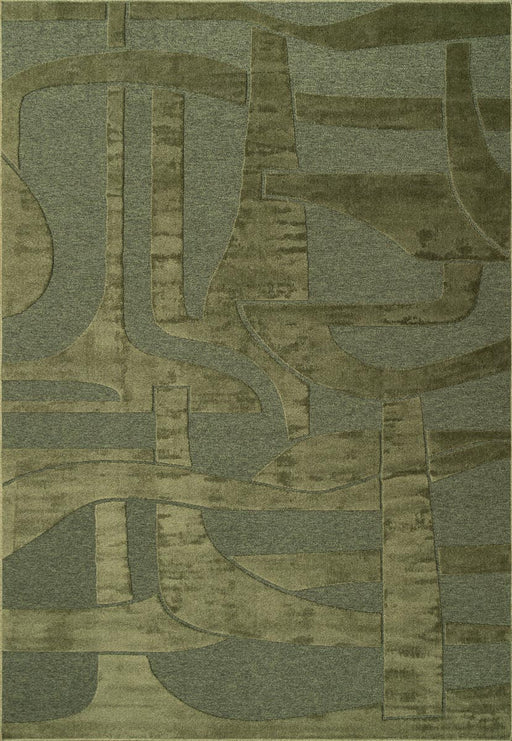 Abstract Lines Textured Tweed Rug (935004-4141)- Rugs Direct