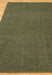 Modern Green Textured Tweed Rug- Rugs Direct