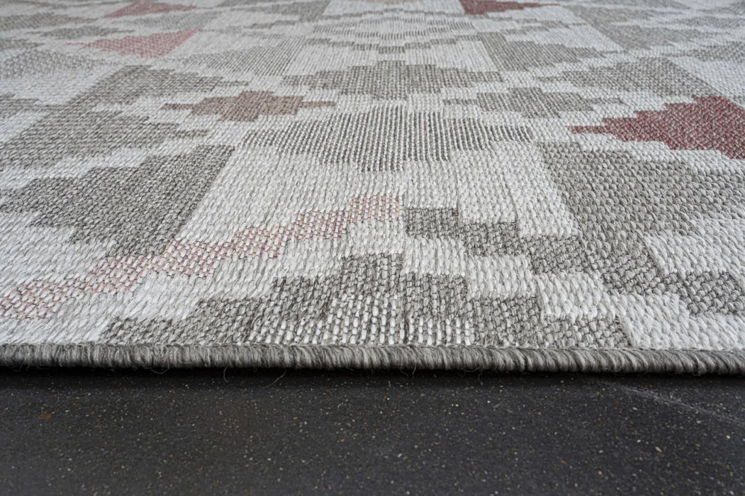 Brighton Indoor/Outdoor Flatweave Rug (98053-8028) Size: 160 x 230cm- Rugs Direct