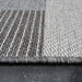 Brighton Indoor/Outdoor Neutral Block Design Flatweave Rug (98064-3073)- Rugs Direct