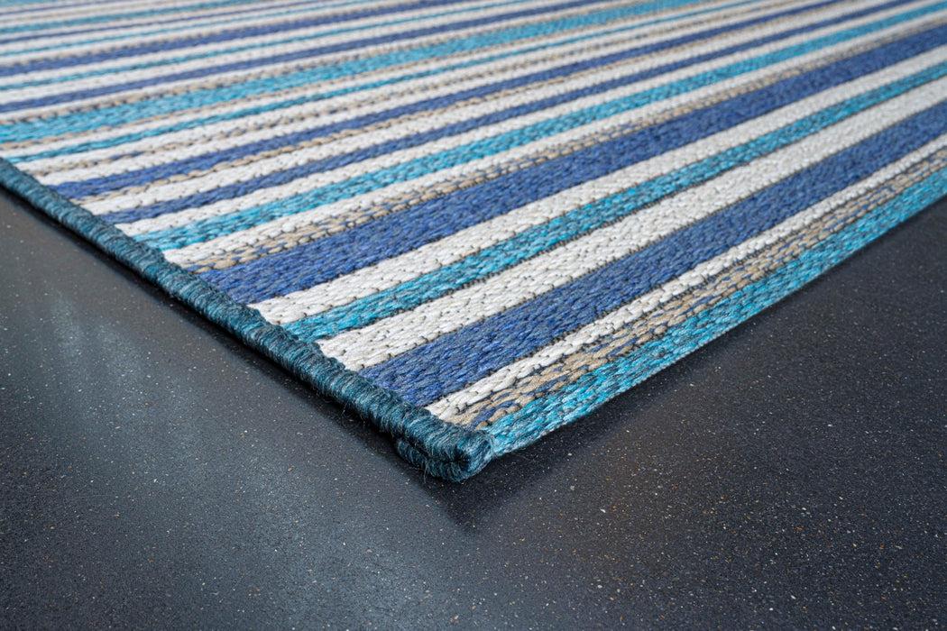 Brighton Indoor/Outdoor Flatweave Rug (98170-5005) Size: 120 x 170cm- Rugs Direct