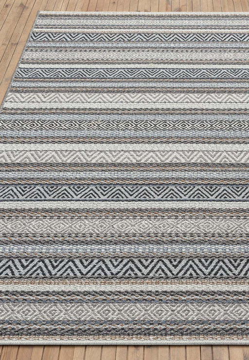 Brighton Indoor/Outdoor Flatweave Rug (98738-3043) Size: 240 x 330cm- Rugs Direct