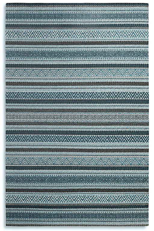 Brighton Indoor/Outdoor Flatweave Rug (98738-5031) Size: 120 x 170cm- Rugs Direct