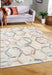 Multi Coloured Abstract Design Argentum Rug - Rugs Direct