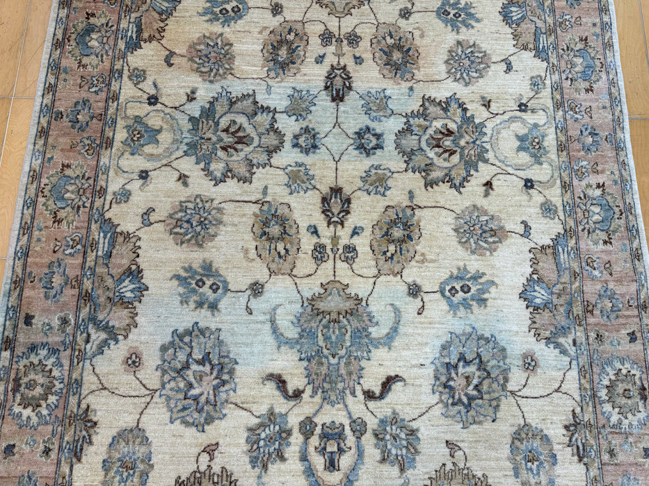 Afghan Hand Knotted Choubi Rug Size: 186 x 274cm- Rugs Direct