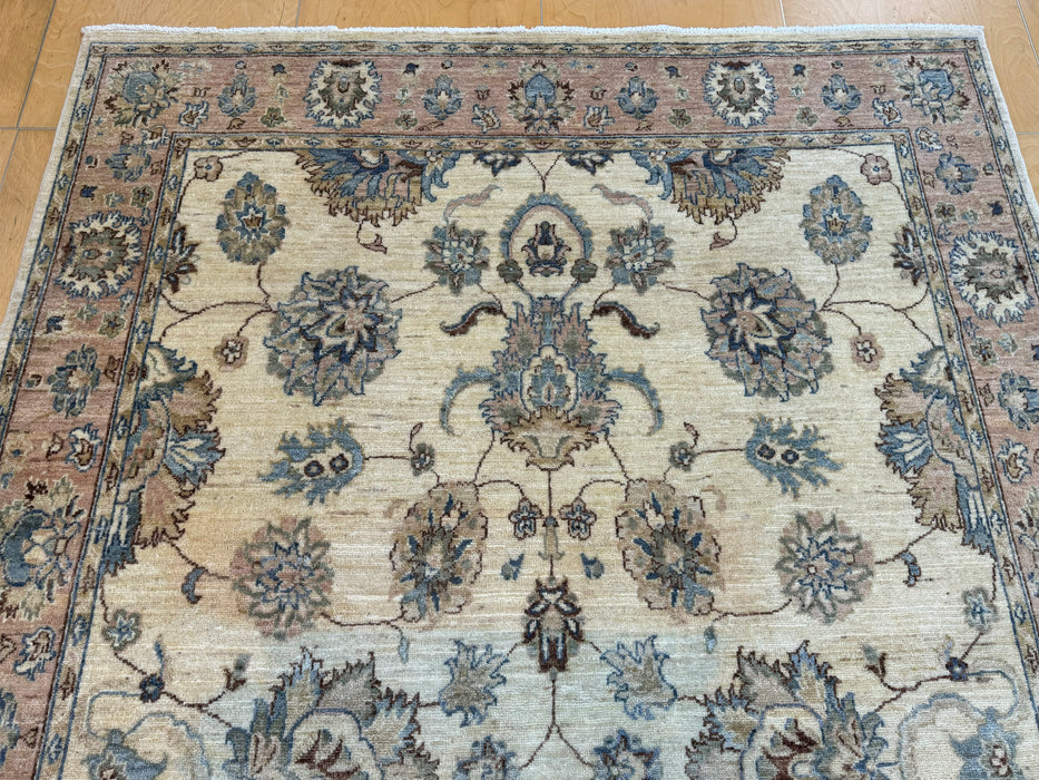 Afghan Hand Knotted Choubi Rug Size: 186 x 274cm- Rugs Direct