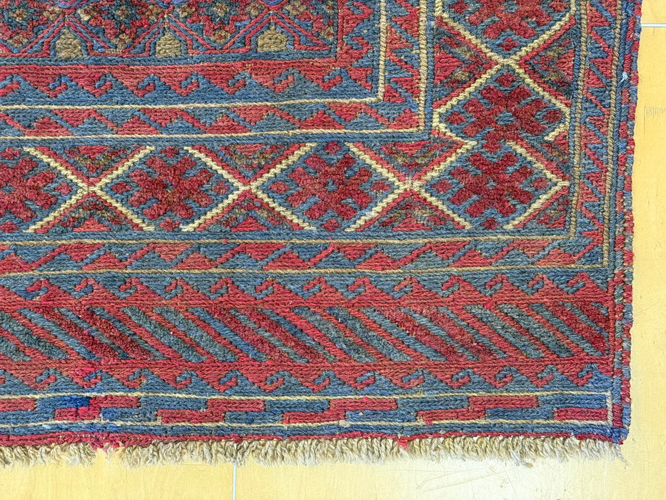 Excellent Handmade Oriental Mashwani Kilim Rug Size: 274 x 200cm- Rugs Direct