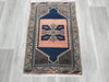 Vintage Hand Knotted Anatolian Turkish Rug Size: 79 x 53cm - Rugs Direct