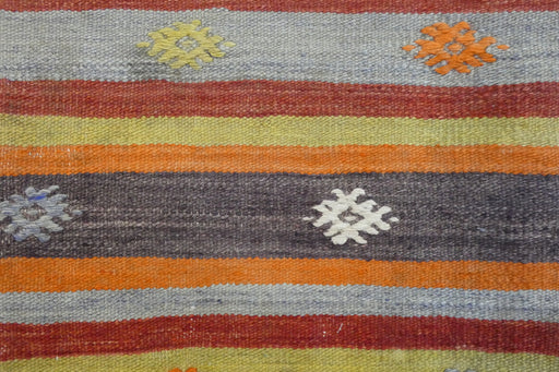 Turkish Hand Made Kilim Cushion Cover (Size: 45 x 45cm)-Rugs Direct