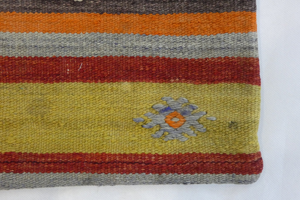 Turkish Hand Made Kilim Cushion Cover (Size: 45 x 45cm)-Rugs Direct