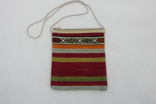 Turkish Kilim Handmade Shoulder Bag "Mina" - Rugs Direct