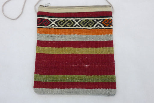 Turkish Kilim Handmade Shoulder Bag "Mina" - Rugs Direct